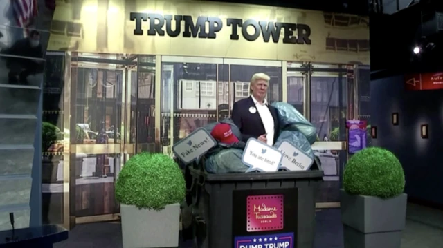 Trump in the trash can