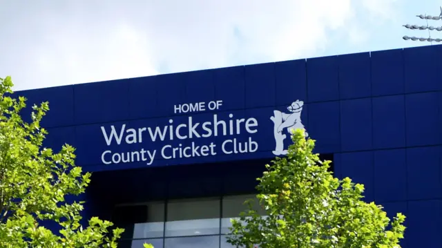 Sign for Warwickshire