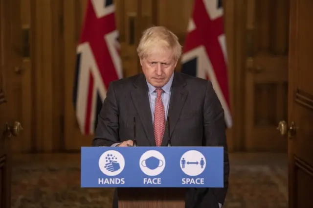 UK Prime Minister Boris Johnson