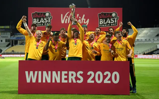 Notts win T20 Blast.