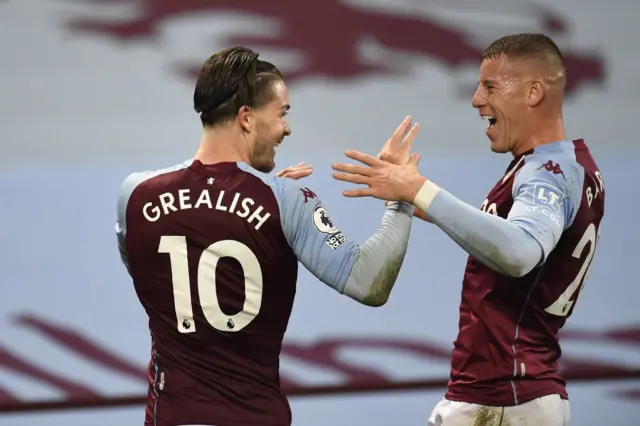 Jack Grealish and Ross Barkley