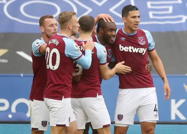 West Ham celebrate