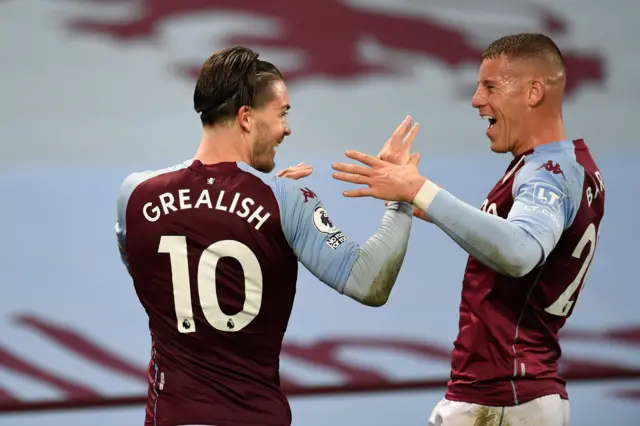 jack Grealish and Ross Barkley