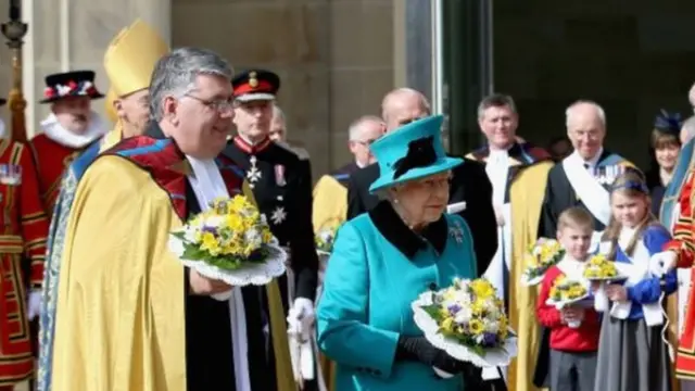 The Dean of Sheffield and the Queen