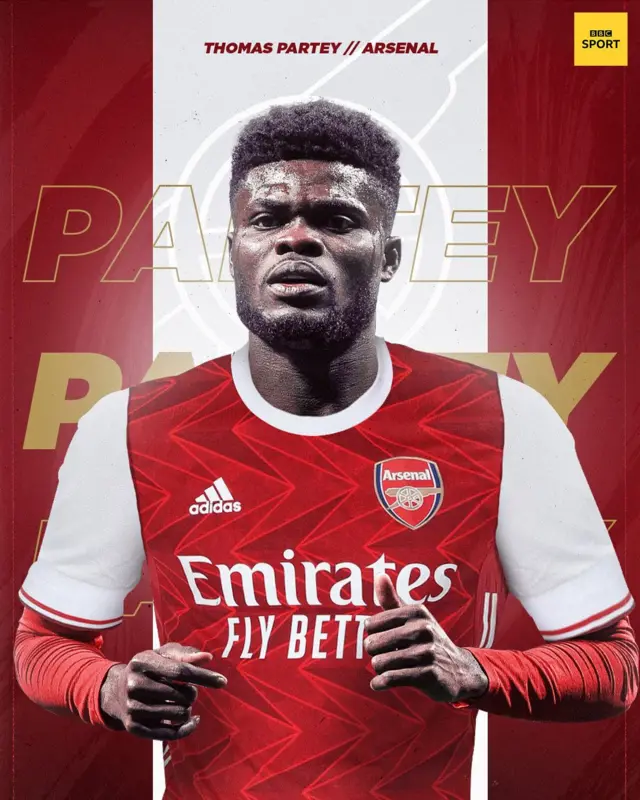 Thomas Partey graphic