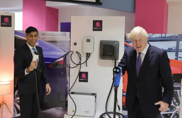 Boris Johnson and Rishi Sunak