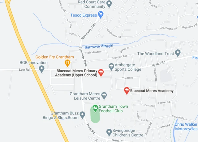 Grantham Map