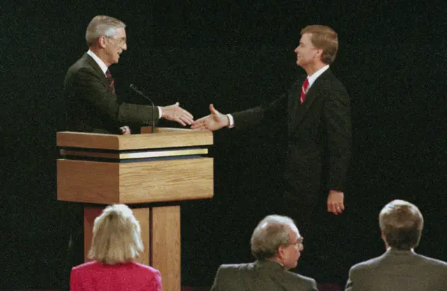 Lloyd Bentsen and Dan Quayle in 1988