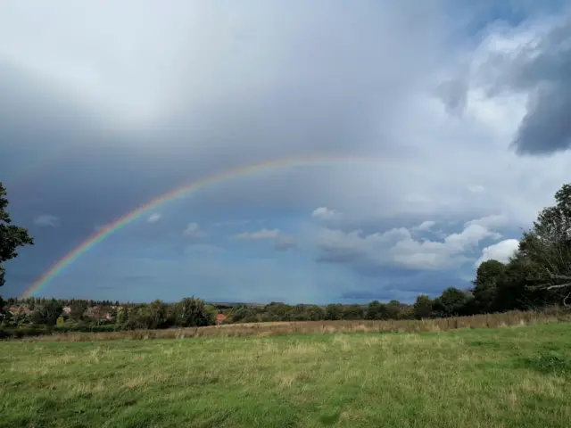 Calverton rainbow