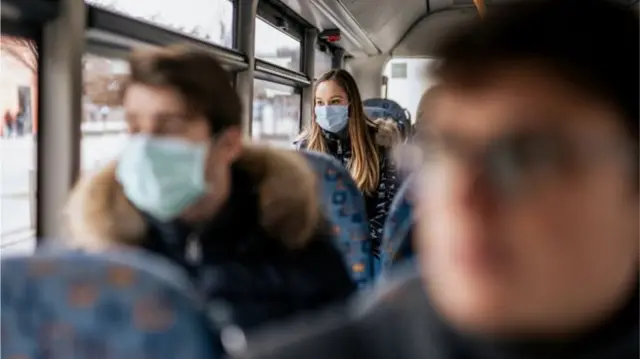 people on bus