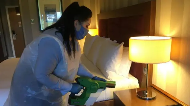 Hotel cleaning