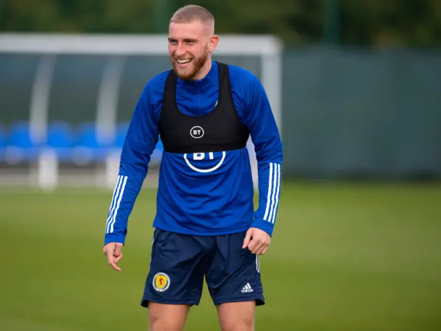 Scotland striker Oliver McBurnie