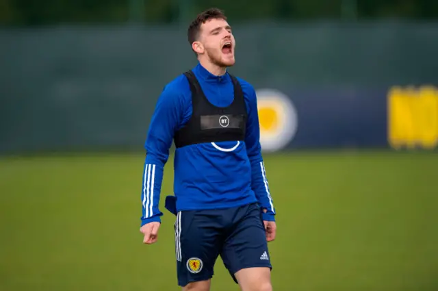 Scotland captain Andy Robertson