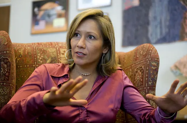 Amanda Renteria pictured in 2008