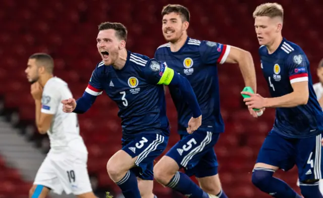 Scotland celebrate