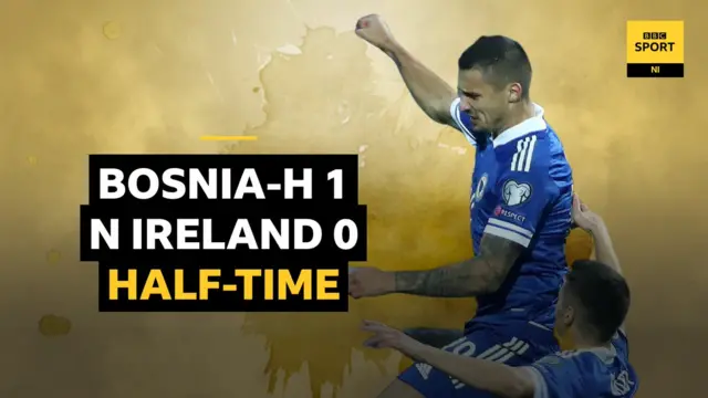 Bosnia-Herzegovina 1-0 Northern Ireland