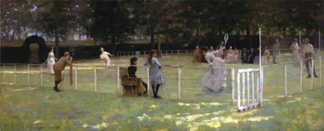 The Tennis Party, John Lavery (1856–1941)