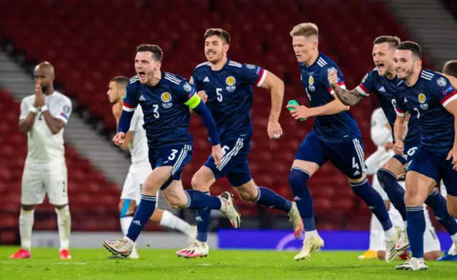 Scotland celebrate