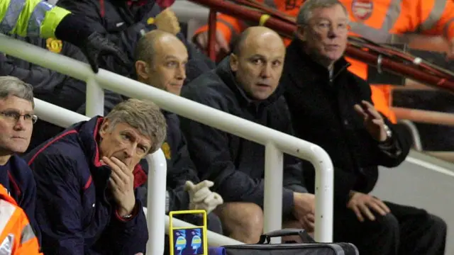 Arsene Wenger and Alex Ferguson