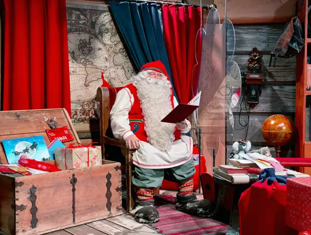 Santa Claus in Lapland