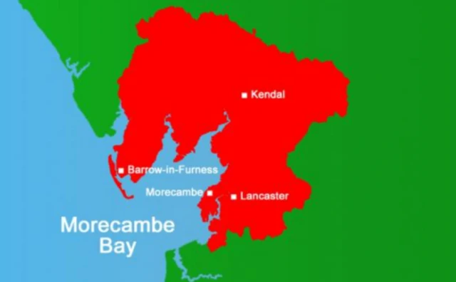 Morecambe Bay Map