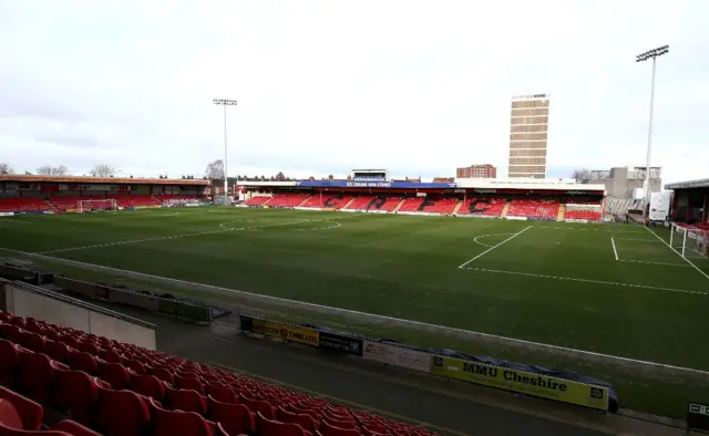 Crewe stadium