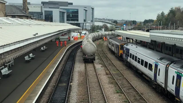 The train