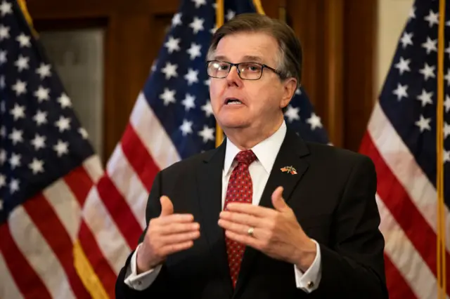 Texas Lt Governor Dan Patrick