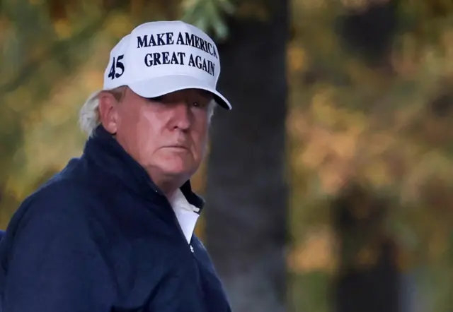 Donald Trump, 7 November