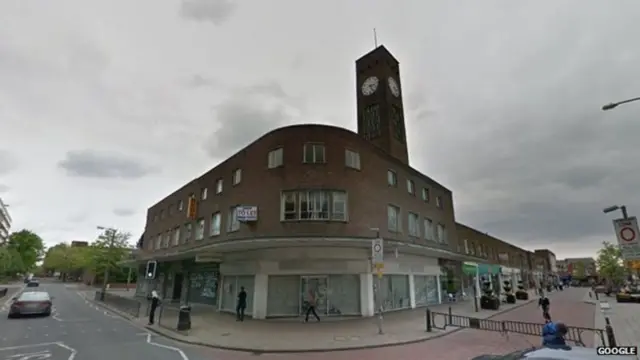 The old Royal Arcade building