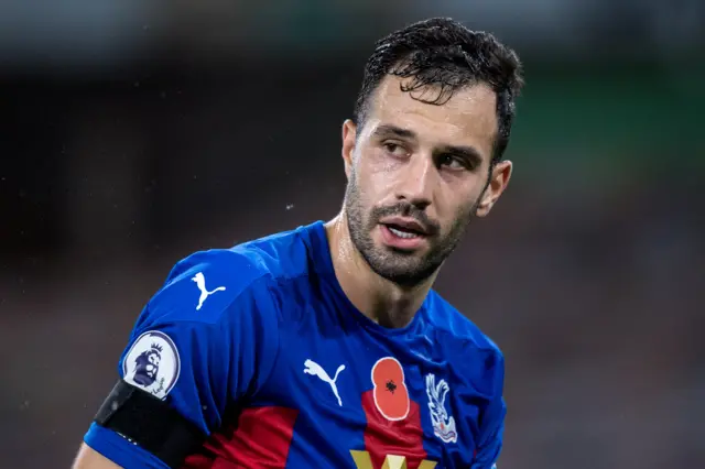 Luka Milivojevic in action for Crystal Palace