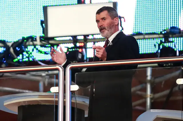 Roy Keane at Wembley Stadium