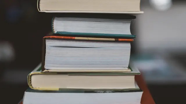 Pile of books