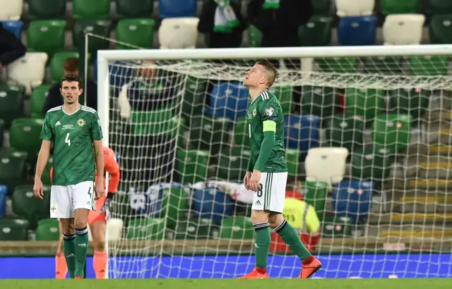 Northern Ireland lose 2-1 to Slovakia