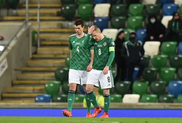 Northern Ireland lose 2-1 to Slovakia