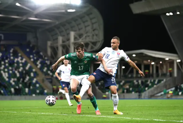 Northern Ireland 0-1 Slovakia