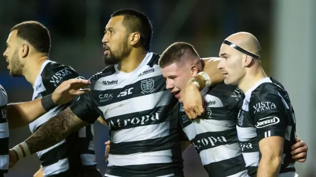 Hull FC celebrate