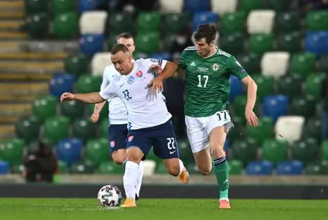 Northern Ireland 0-1 Slovakia