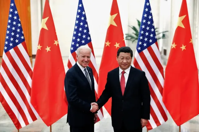 biden and Xi in Beijing in 2013