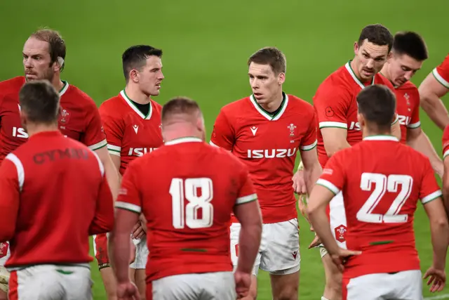 Wales players