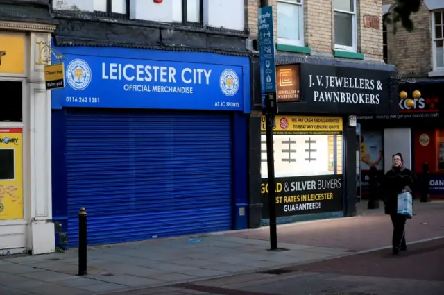 Leicester in lockdown