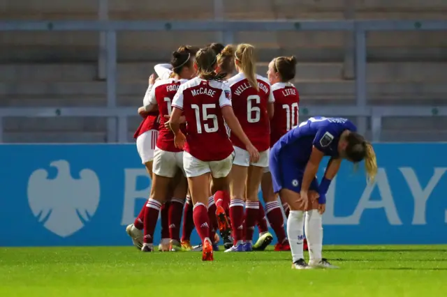 Arsenal celebrate