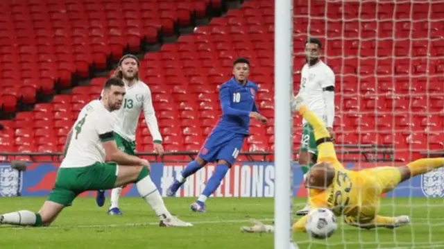 Sancho goal v Republic of Ireland on Wednesday