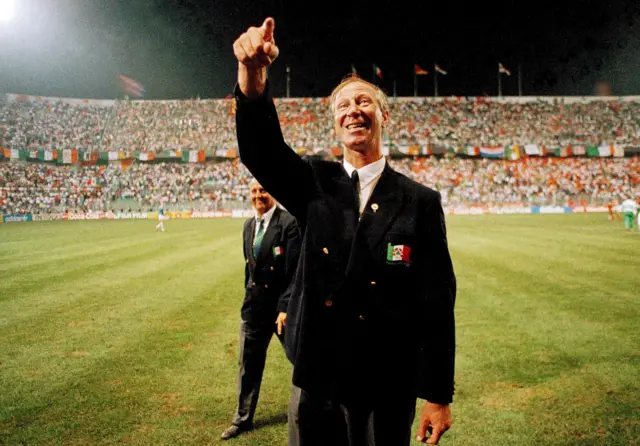 Jack Charlton, Italia 90