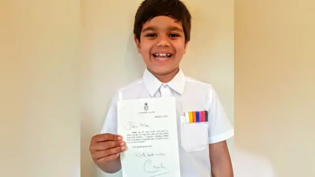 Eight-year-old Milan Kumar