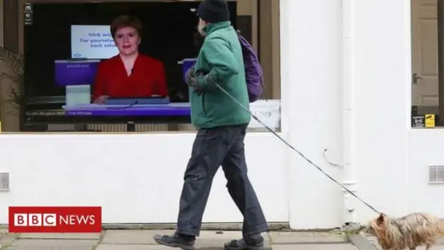 Nicola Sturgeon broadcast