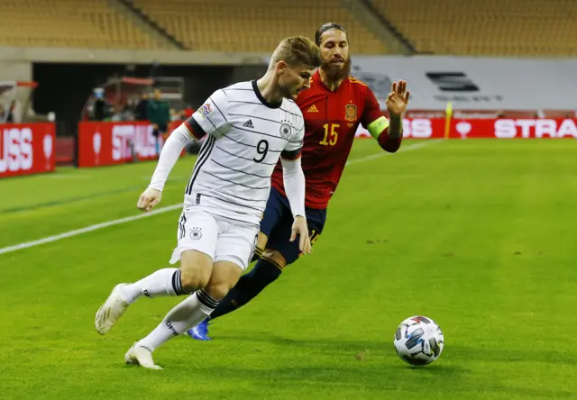 Timo Werner attacks