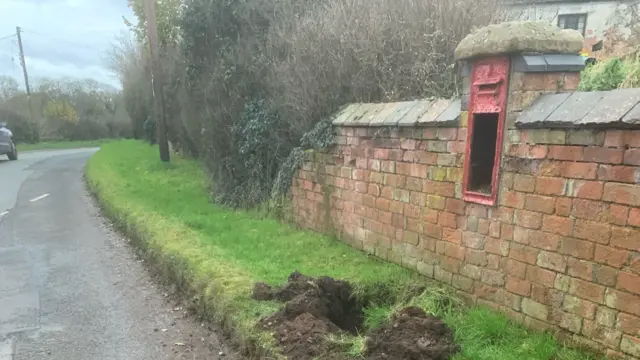 Stolen post box