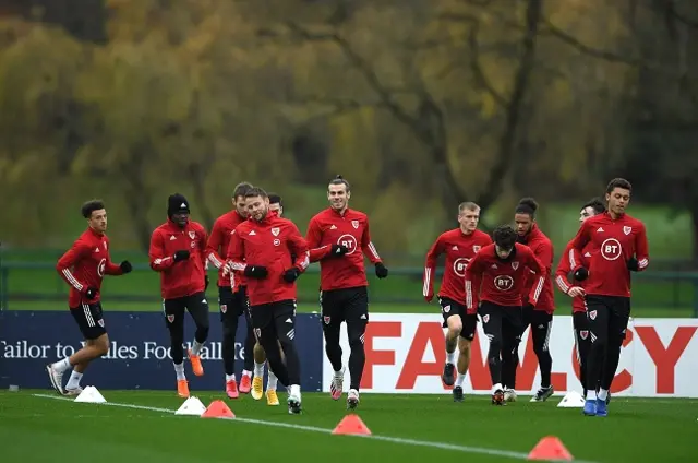 Wales training shoot