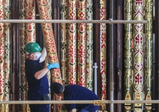 York Minster organ pipes